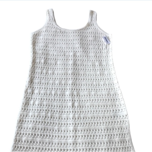 ✨Sold✨Old Navy Cream Knit Style Sleeveless Maxi Dress Size Extra Large New - Picture 3 of 10